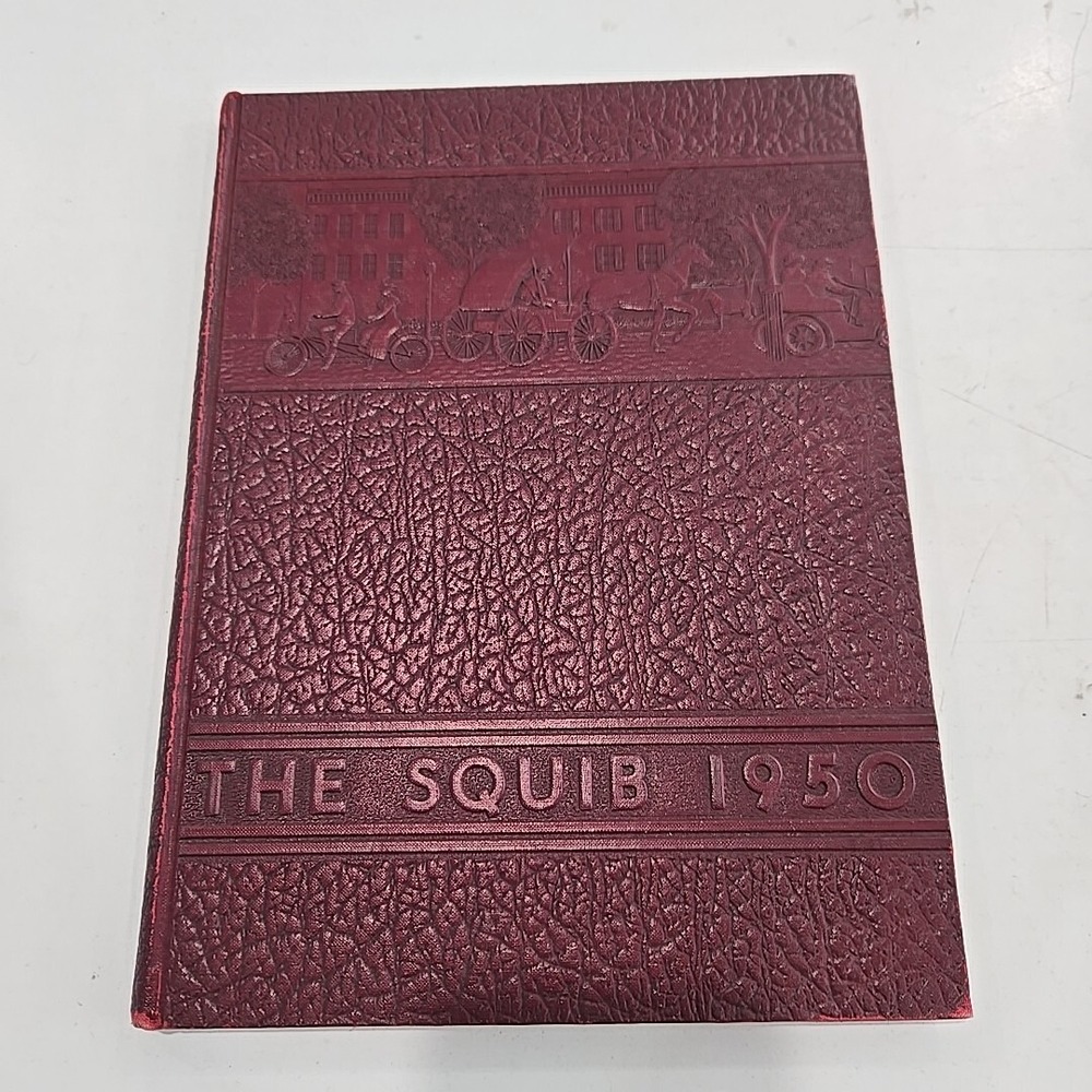 Shelbyville Indiana High School Yearbook "The Squib" 1950 RARE